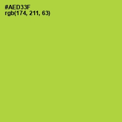 #AED33F - Key Lime Pie Color Image