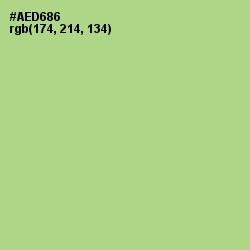 #AED686 - Feijoa Color Image