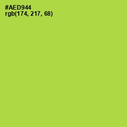 #AED944 - Conifer Color Image