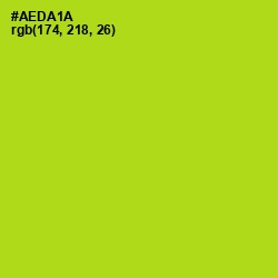 #AEDA1A - Fuego Color Image