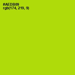 #AEDB09 - Fuego Color Image