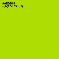 #AEDD03 - Fuego Color Image