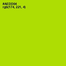 #AEDD04 - Fuego Color Image