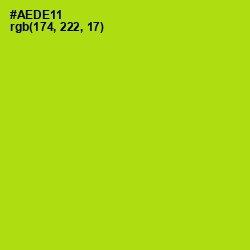 #AEDE11 - Fuego Color Image