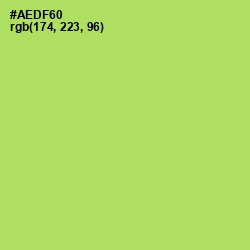 #AEDF60 - Wild Willow Color Image