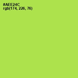 #AEE24C - Conifer Color Image