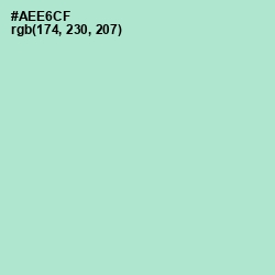 #AEE6CF - Padua Color Image