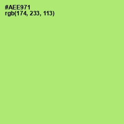 #AEE971 - Conifer Color Image