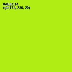 #AEEC14 - Inch Worm Color Image