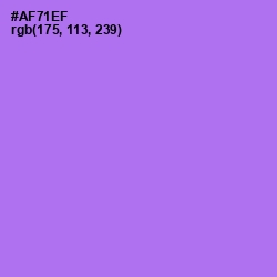#AF71EF - Lavender Color Image