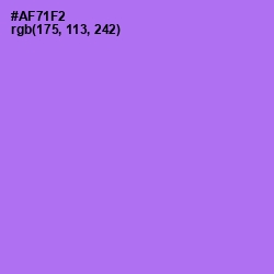 #AF71F2 - Lavender Color Image