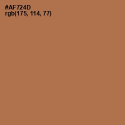 #AF724D - Santa Fe Color Image