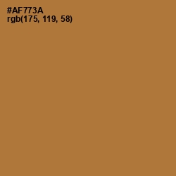 #AF773A - Copper Color Image