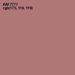 #AF7777 - Coral Tree Color Image