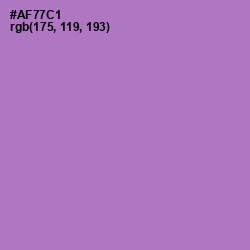 #AF77C1 - Lavender Color Image