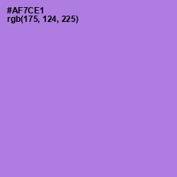 #AF7CE1 - Lavender Color Image