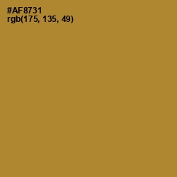 #AF8731 - Alpine Color Image