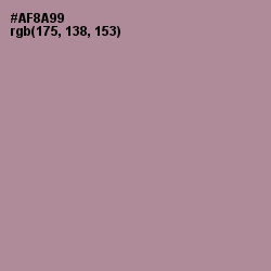 #AF8A99 - Bouquet Color Image