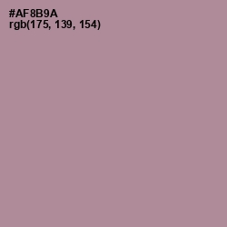 #AF8B9A - Bouquet Color Image