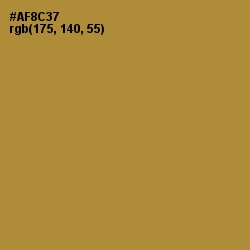 #AF8C37 - Alpine Color Image