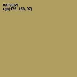 #AF9E61 - Teak Color Image