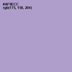 #AF9ECC - East Side Color Image