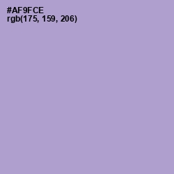 #AF9FCE - East Side Color Image