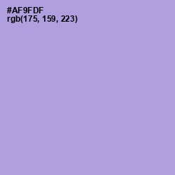 #AF9FDF - East Side Color Image