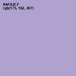 #AFA2CF - Logan Color Image