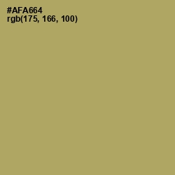 #AFA664 - Green Smoke Color Image