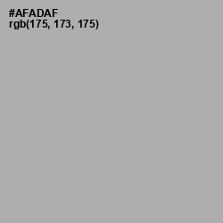 #AFADAF - Silver Chalice Color Image