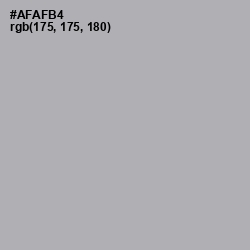 #AFAFB4 - Aluminium Color Image