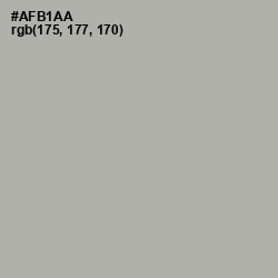 #AFB1AA - Silver Chalice Color Image