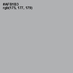 #AFB1B3 - Bombay Color Image