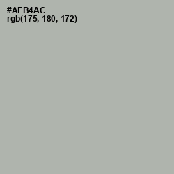 #AFB4AC - Silver Chalice Color Image