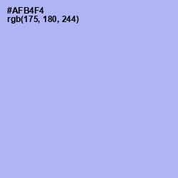 #AFB4F4 - Perano Color Image