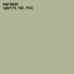 #AFB696 - Schist Color Image
