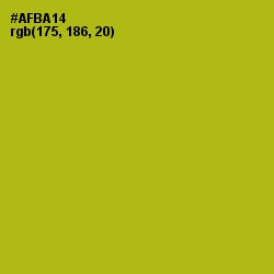 #AFBA14 - Sahara Color Image