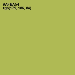 #AFBA54 - Olive Green Color Image