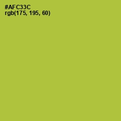 #AFC33C - Key Lime Pie Color Image