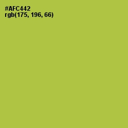 #AFC442 - Conifer Color Image