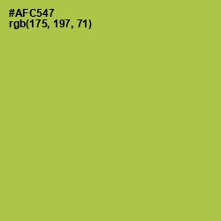 #AFC547 - Celery Color Image