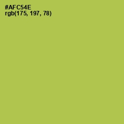 #AFC54E - Celery Color Image