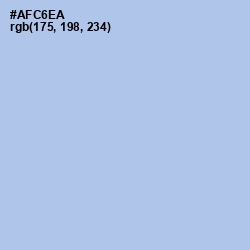 #AFC6EA - Spindle Color Image