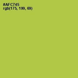 #AFC745 - Conifer Color Image