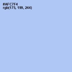#AFC7F4 - Spindle Color Image