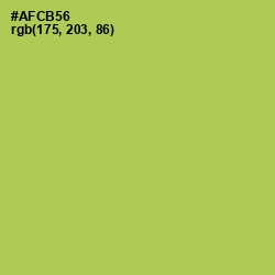 #AFCB56 - Celery Color Image