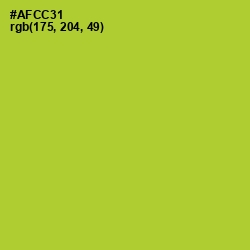 #AFCC31 - Key Lime Pie Color Image