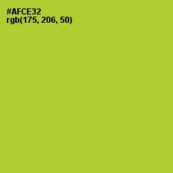 #AFCE32 - Key Lime Pie Color Image