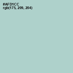 #AFD1CC - Jet Stream Color Image